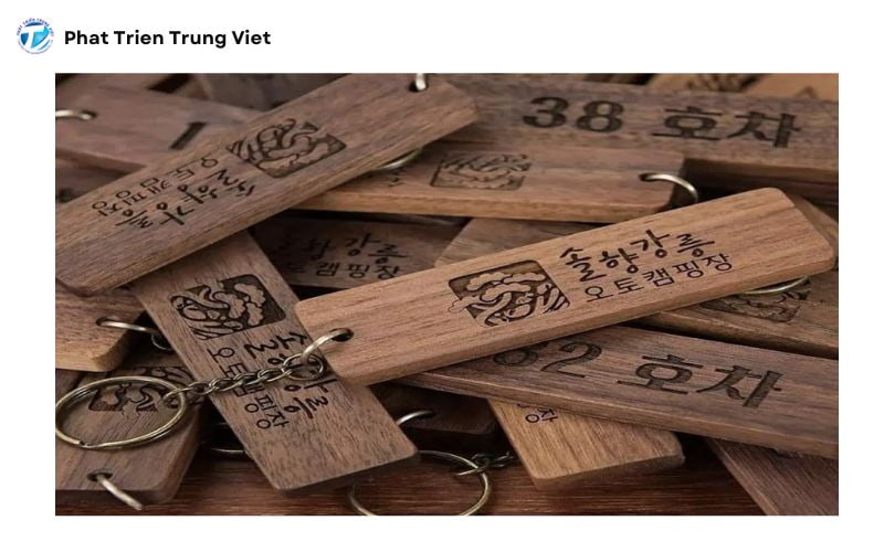 Có thể dùng phương pháp khắc laser trên gỗ